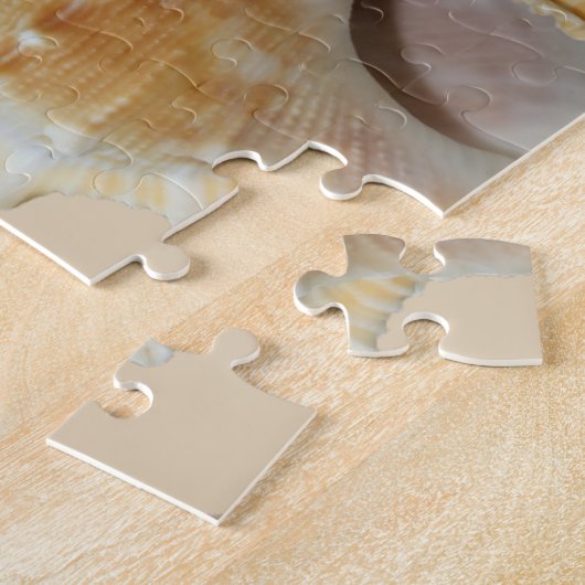 Pink Conch Junonia Seahorse Kinderen Legpuzzel (Zijkant)