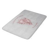 Pink Conch Shell Bath Mat (Gekanteld)