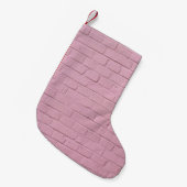 PINK CONCRETE WALL KLEINE KERSTSOK (Voorkant (Hangend))