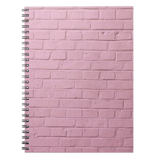 PINK CONCRETE WALL NOTITIEBOEK (Voorkant)