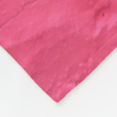PINK CONCRETE WALL TIJDENS DAG FLEECE DEKEN (Hoek)