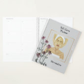 Pink Cone Flowers Massage SelfCare Bloemenjournaal Planner (Display)