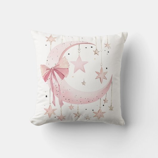 Pink Coquette Baby Kussen (Voorkant)