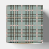 Pink Coquette Bow Bear Baby Shower Favor Box Bedankdoosjes (Bovenkant)