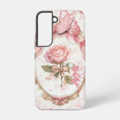 Pink Coquette Case – Feminine Softcore Design Samsung Galaxy Hoesje (Achterkant)