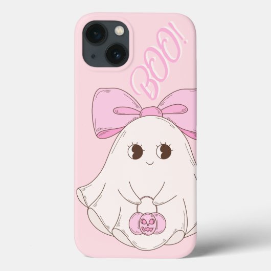 Pink Coquette Ghost Case-Mate iPhone Case (Achterkant)