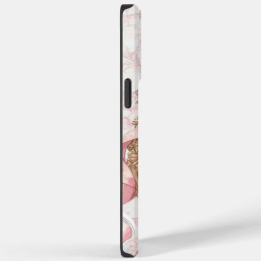 Pink Coquette iPhone Case – Feminine Softcore (Achterkant / Rechts)