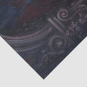 Pink Corset Black Roses Decoupage Tissuepapier (Detail)