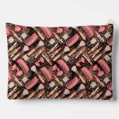 Pink Cosmetics Pattern Glitter  Etui (Achterkant)