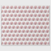Pink Cosmos Bouquet Cadeaupapier (Vlak)