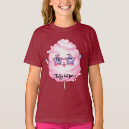 Pink Cotton Snoep beroemd gemaakt door Natasha Us T-shirt