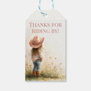 Pink Cowgirl Birthday Farm Theme 1st Cadeaulabel
