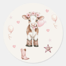 Pink Cowgirl Birthday Invitation | Farm Theme 1st