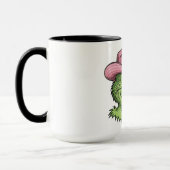 Pink Cowgirl Grinch Mug, Sassy Christmas Cup Mok (Links)