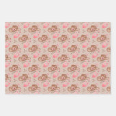 Pink Cowgirl Inpakpapier Vel (Voorkant 2)