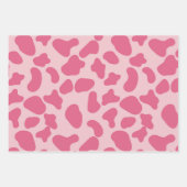 Pink Cowgirl Pattern Inpakpapier Vel (Voorkant 3)