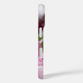 Pink Crab Apple met bijen en je initialen Case-Mate iPhone Case (Achterkant / Rechts)