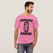 Pink Crayon Halloween Crayon Costume Couple T-shirt (Voorkant volledig)