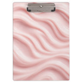 Pink Cream Abstract Pattern Klembord (Voorkant)