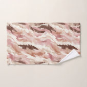 Pink Cream Chocolate Brown Bad Handdoek (Handdoek)