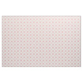 Pink Cream Daisy Flowers Retro Patroon Stof (Yard (91,4 cm))