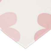 Pink Cream Daisy Flowers Retro Patroon Tafelkleed (Gekanteld)