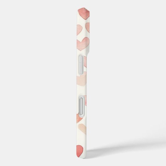 Pink Cream Hearts Case-Mate iPhone Case (Achterkant / Rechts)