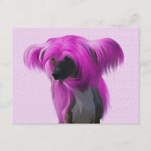 Pink Crestie Briefkaart (Voorkant)