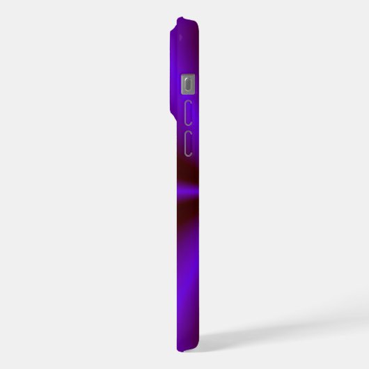 Pink Crimson Paarse regenboog iPhone Hoesje (Linkerkant)