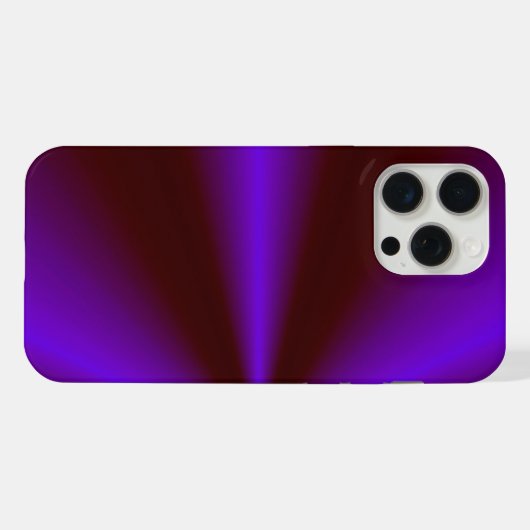 Pink Crimson Paarse regenboog iPhone Hoesje (Achterkant horizontaal)