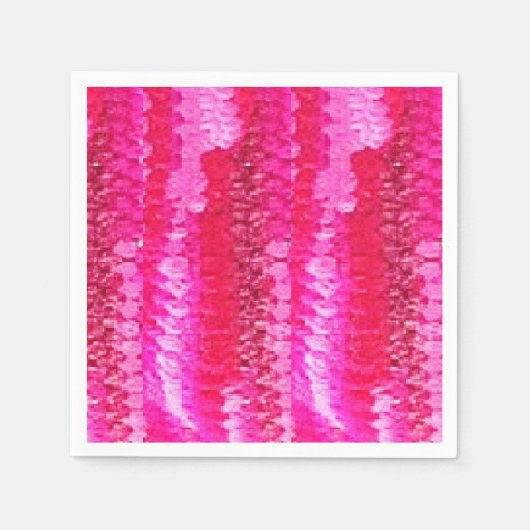 Pink Crochet Napkins Servet (Voorkant)