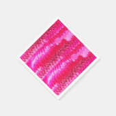 Pink Crochet Napkins Servet (Hoek)