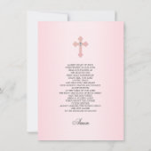 Pink Cross First Heilige Communist GIRL Kaart (Achterkant)