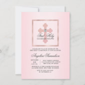 Pink Cross First Heilige Communist GIRL Kaart (Voorkant)