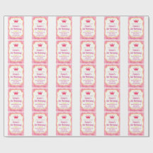 Pink Crown verjaardagsuitnodiging | tovenarij