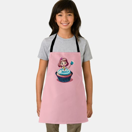 Pink Cupcake Princess Schort (Insitu)