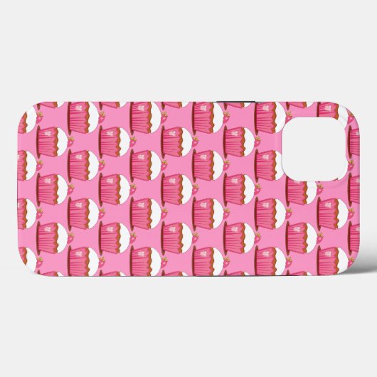 Pink Cupcakes Phone Case (Achterkant (horizontaal))