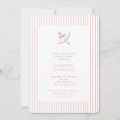 Pink Cupid Arrow Lovestruck Bridal Shower Kaart (Voorkant)