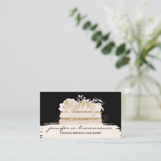 Pink Custom Cake van Weddenschap Visitekaartje (Staand voorkant)