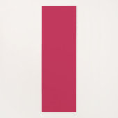 Pink Custom Cute Cherry Print Pattern Coquette Yogamat (Achterkant)