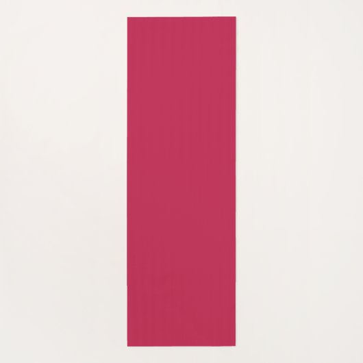 Pink Custom Cute Cherry Print Pattern Coquette  Yogamat (Achterkant)