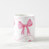 Pink,cute coffee mug with bowa koffiemok (Center)