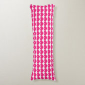 Pink Cute Hearts Pattern Body Pillow Lichaamskussen (Voorkant Verticaal)
