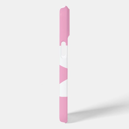 Pink Cute White Daisy IPhone 15 Case (Achterkant / Rechts)