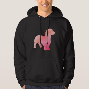 Pink Dachshund Doxie Hoodie