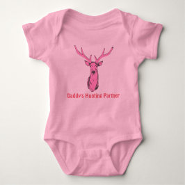 Pink Daddy's jachtpartner voor meisjes Romper