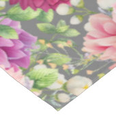 Pink Dahlia Flowers Tafelkleed (Gekanteld)