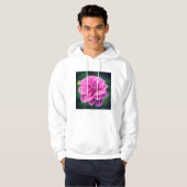 Pink Dahlia Hoodie (Voorkant volledig)