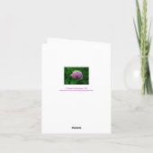 PINK DAHLIA KAART (Achterkant)
