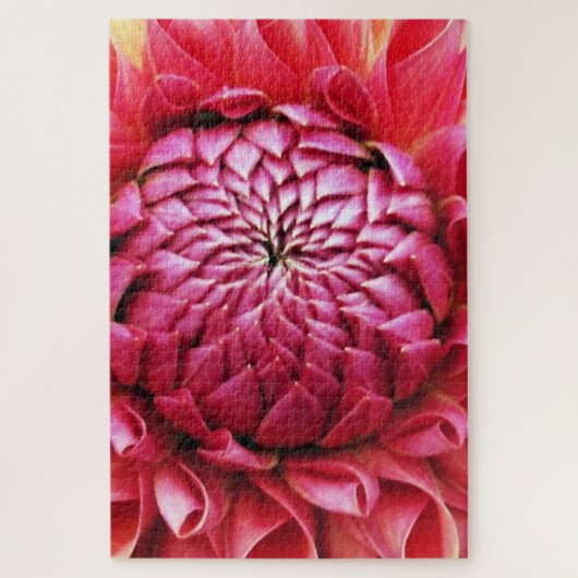 Pink Dahlia Legpuzzel (Verticaal)